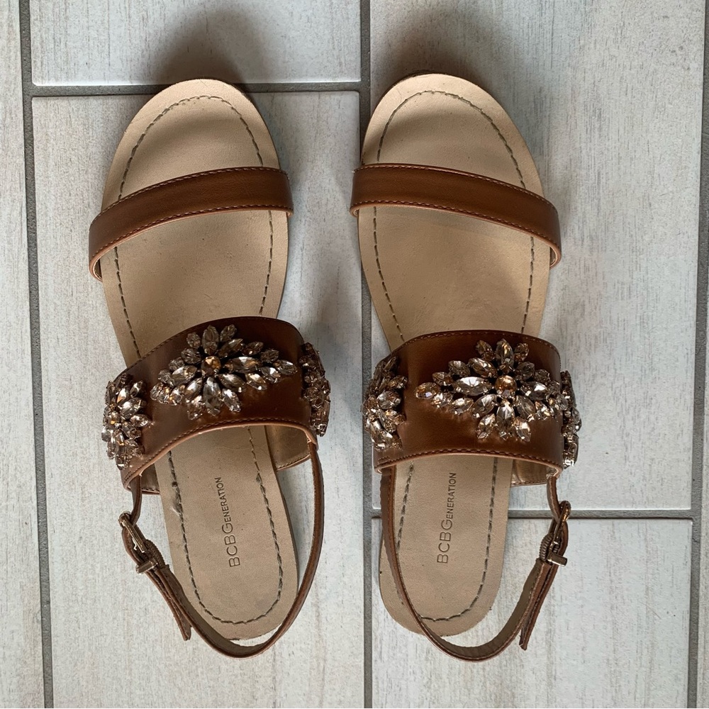 Bcbgeneration Jeweled Sandals - image 1